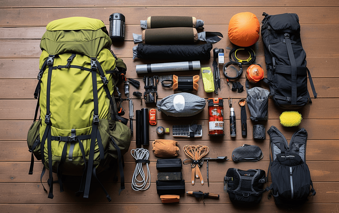 packing for a day hike